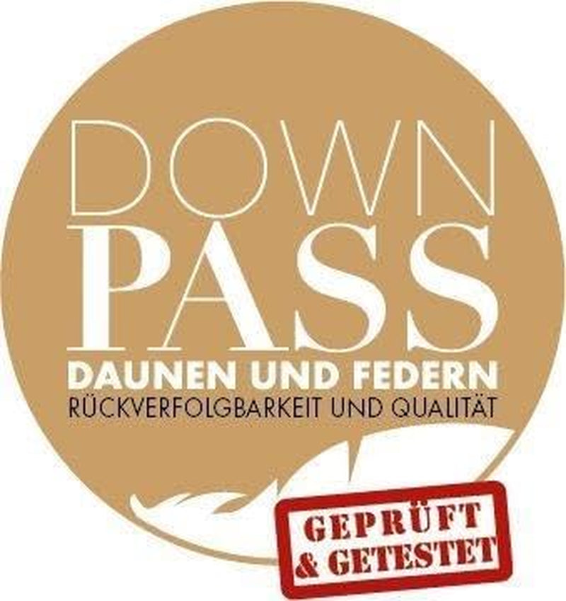 Badenia Trendline Ciepła kołdra Eco 90% puch i 10% pierze klasa I, 135 X 200 cm, biała, z certyfikatem Oeko-Tex, wyprodukowana zgodnie z niemieckimi standardami jakości. Kołdry i kołdry Naty Shop