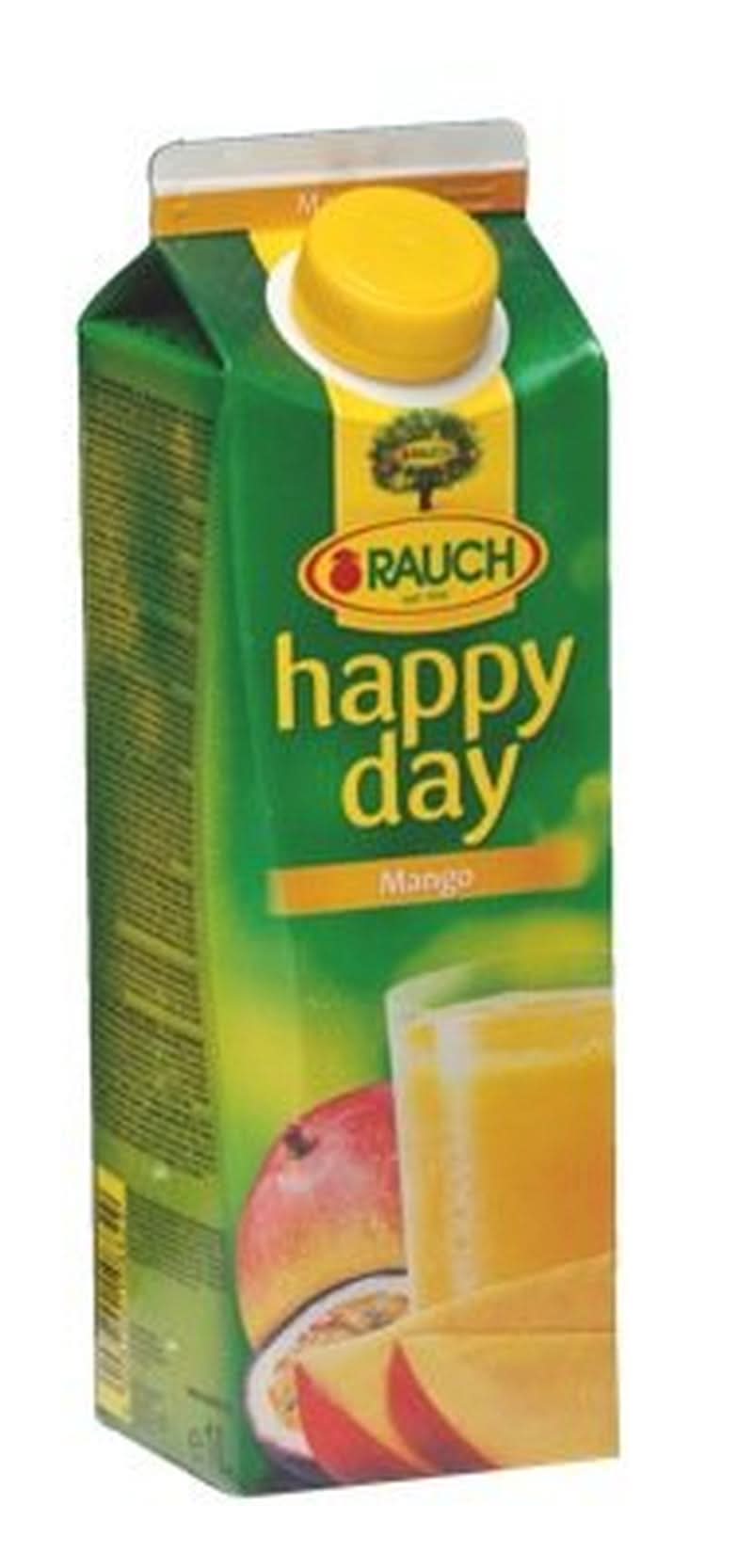 Rauch Happy Day Mango | Wyrafinowany napój z marakui | Dużo witaminy C | 6 x 1 litr, Tetra Prisma Naty Shop 12 x 1 litr Mango