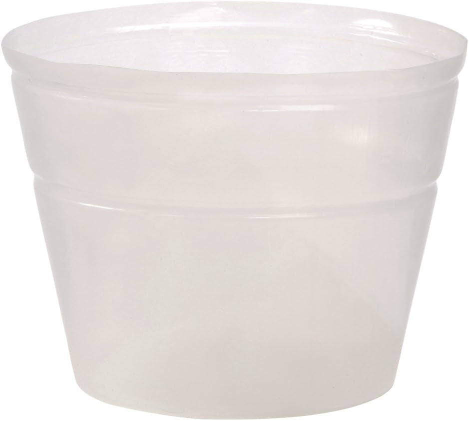 Suport pentru ghiveci Dehner, flexibil, Ø 40 cm, înălțime 31 cm, plastic, transparent