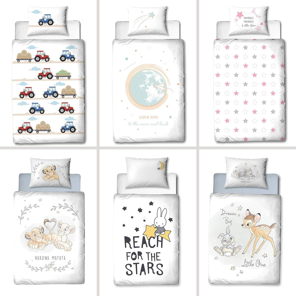 Pościel dla dzieci, króliczek i gwiazdki, bawełniana Pościel - dziecięca Sklep Naty