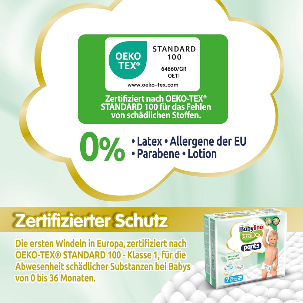 Spodnie Premium, rozmiar 7, filtr Ultra Soft, XL Plus (15-25 kg), 28 sztuk