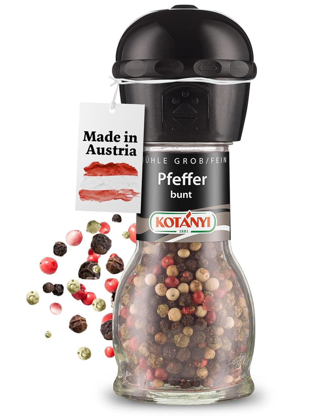 Kotanyi Pfeffer Mühle, bułka (1 x 35 g)