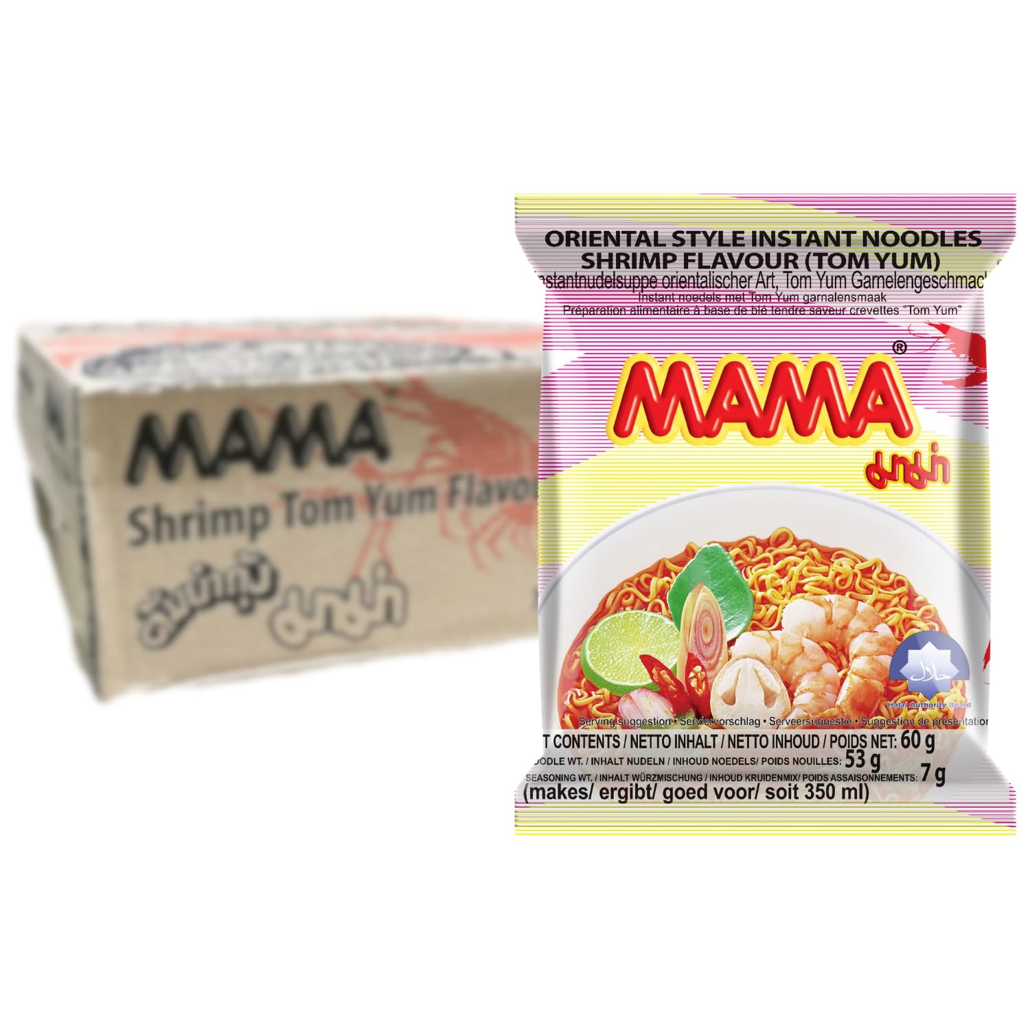 MAMA - Makaron Instant z Kurczakiem - Opakowanie Wielokrotne (30 X 55 GR)