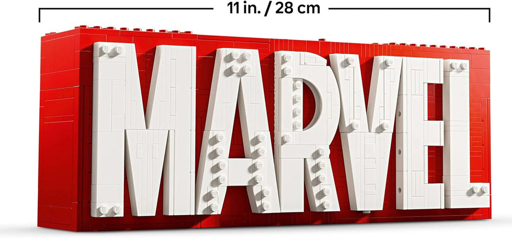 LEGO Marvel: logo Marvela i minifigurki — zestaw kolekcjonerski Hulk, Thor, Iron Man, Czarna Wdowa i Kapitan Ameryka — zestaw do budowania figurek Avengersów — prezent dla chłopców i dziewcząt w wieku od 12 lat 76313 Zestawy do budowania Zobacz sklep LEGO