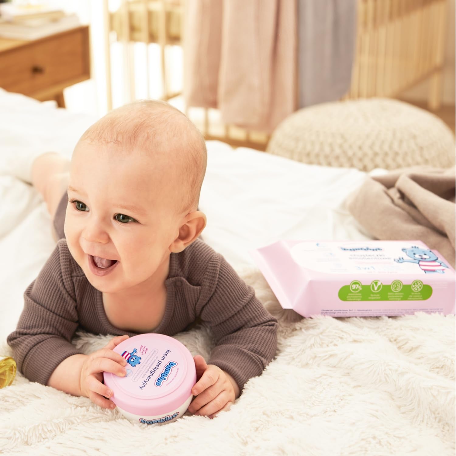 Chusteczki 3 w 1 4x57 szt