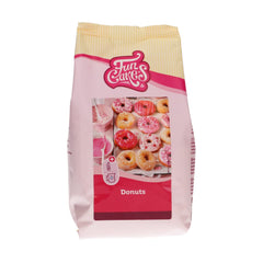 Funcakes Mix Für Donuts, Backen Sie Ganz Einfach Ihre Eigenen Donuts Zu Hause w Der Friteuse Oder Im Ofen, Halal. 500 G. Domyślny tytuł sklepu Naty