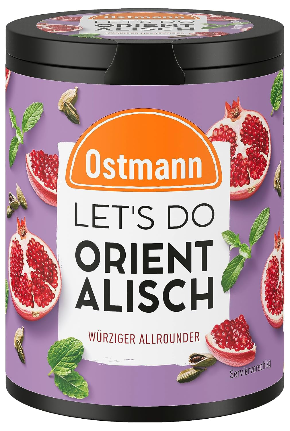 Ostmann Gewürze - Let's Do Fisch Allrounder | Gewürzsalz für Bratfisch, Flammlachs i Meeresfrüchte | Würziger Allrounder z musztardą, cytryną i koperkiem | 85 g w koszu Metalldose