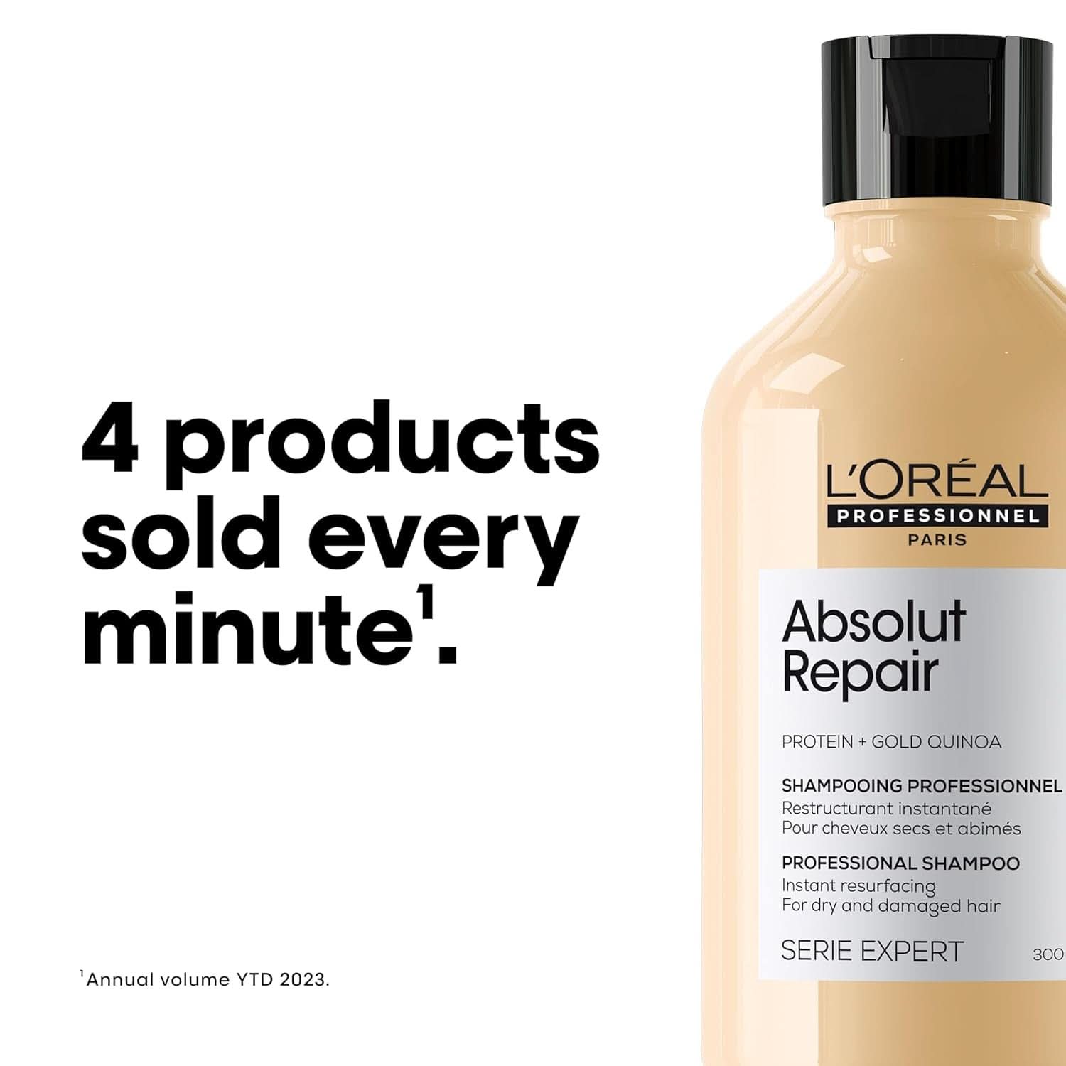 L'OréAl Professionnel Serie Expert Absolut Repair Gold, Quinoa Szampon + Proteiny Pod prysznic i do kąpieli Naty Shop