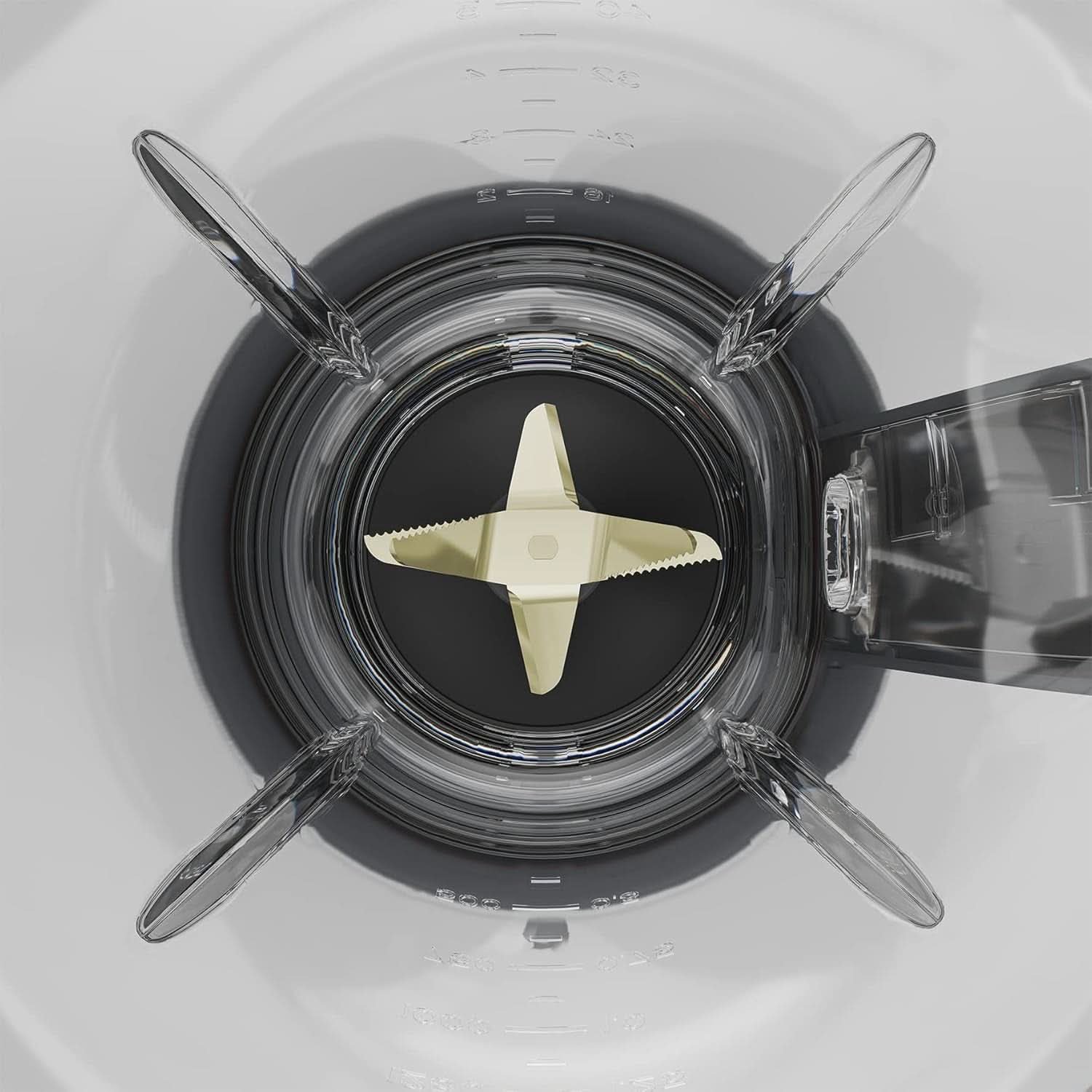 Grundig Delisia Novus SM 7140 Professioneller Mikser stojący, 1,5 litra, 800 W, 6-fazowy Edelstahlmesser Mit Zirkonium-Beschichtung, 5 Geschwindigkeitsstufen + funkcja pulsacyjna, Dark Inox/Edelstahl Kitchen Naty Shop