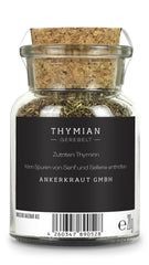 Ankerkraut Tymianek, gerebelt, mediterranes Gewürz, 30g w Korkenglas
