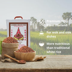 ROYAL THAI RICE - Pachnący długoziarnisty ryż brązowy - 1 x 10 kg