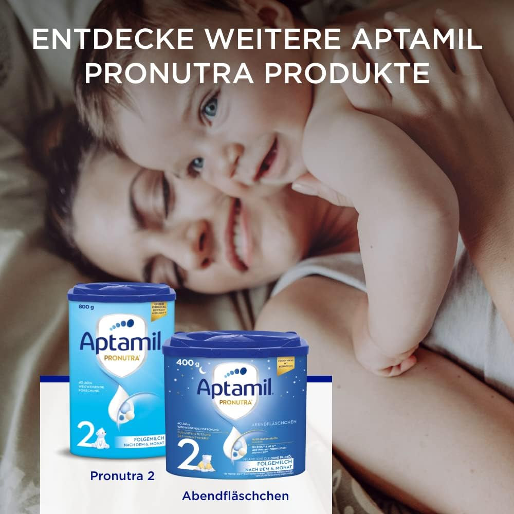 Aptamil Pronutra 2, mleko następne po 6 miesiącu, gotowe do spożycia mleko dla niemowląt (4 x 200 ml)
