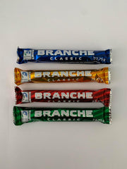 Branches Batoniki mlecznej czekolady 50 szt. - Batoniki mlecznej czekolady z nadzieniem kremowym z orzechów laskowych - Czekolada szwajcarska - Opakowanie zbiorcze 50 pojedynczo pakowanych batoników (po 23 g każdy) / 1150g