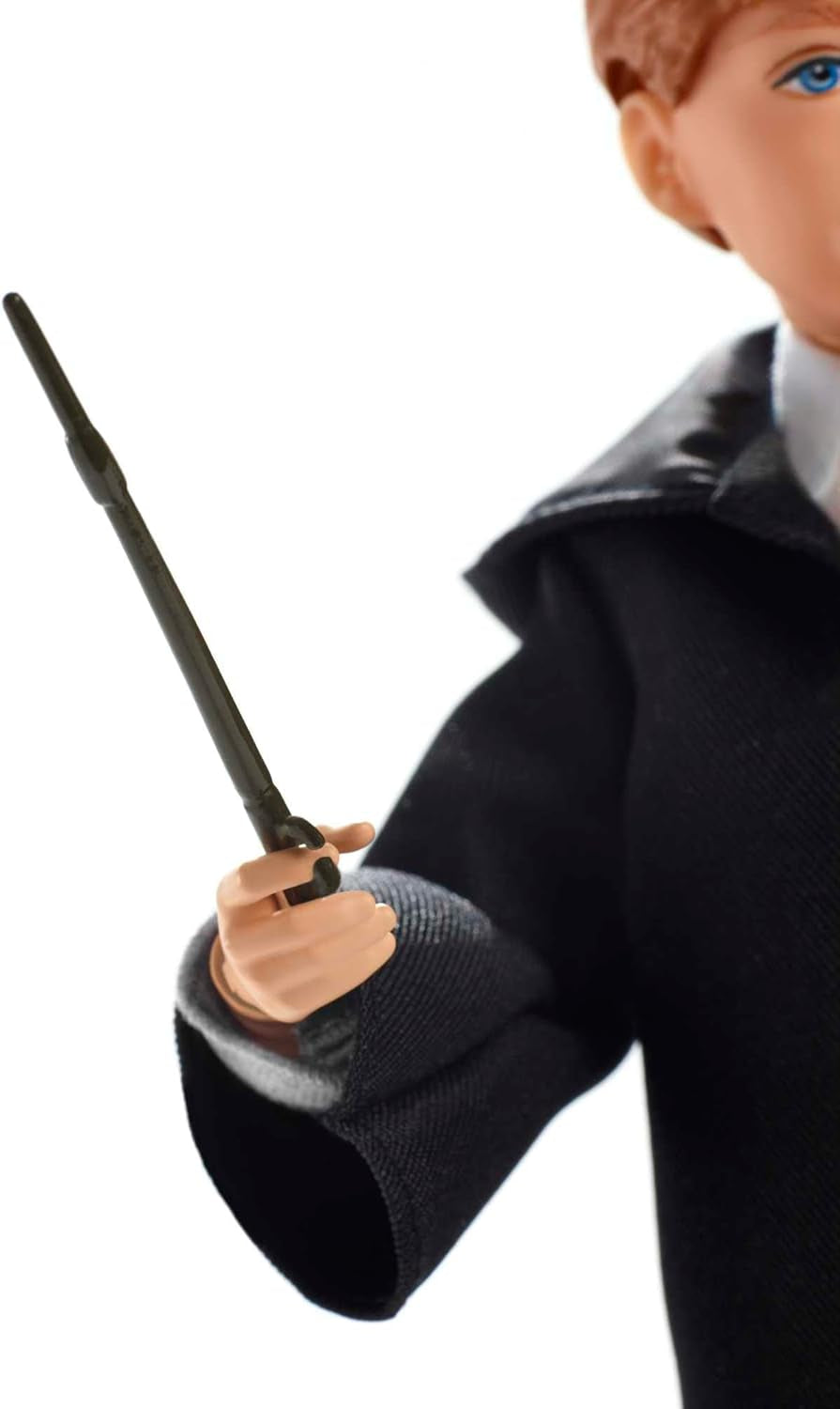 Mattel Harry Potter - Ron Weasley Sammlerpuppe (ca. 26 cm) mit Hogwarts-Uniform, Gryffindor-Robe und Zauberstab, Spielzeug ab 6 Jahren FYM52