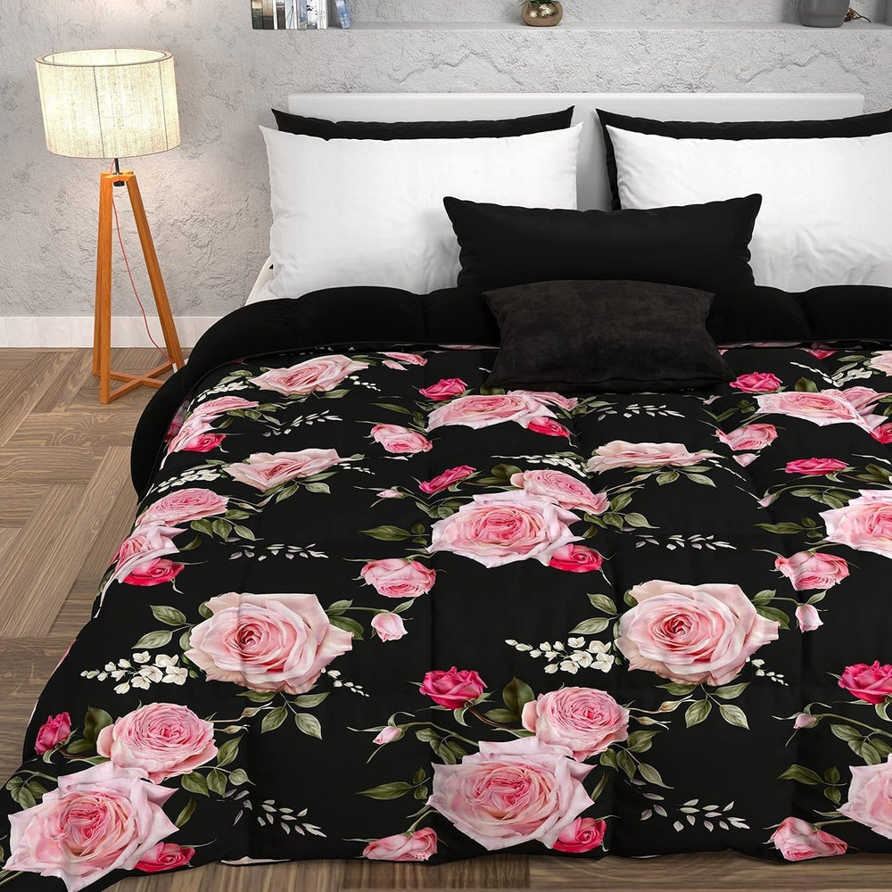 PETTI Artigiani Italiani - Plapumă de iarnă, Plapumă de iarnă, Plapumă simplă, Cu două fețe, Monocolor și imprimare digitală, 100% microfibră antialergică, Made in Italy