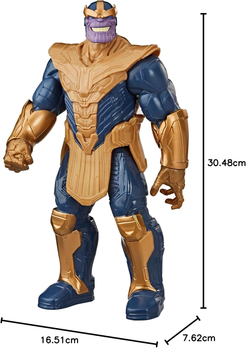 Marvel Avengers Titan Hero Series Deluxe Thanos Figurka Brązowa Figurki Naty Shop