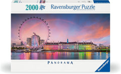 Ravensburger Puzzle 12000805 - Kolorowy Londyn - 2000 elementów puzzle dla dorosłych od 14 lat Puzzle Naty Shop