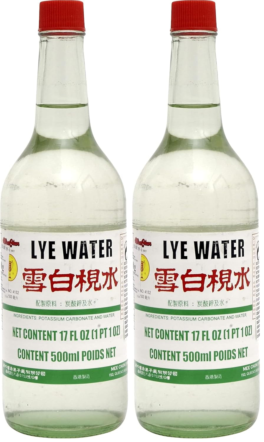 - Roztwór węglanu potasu (1 x 500 ml)