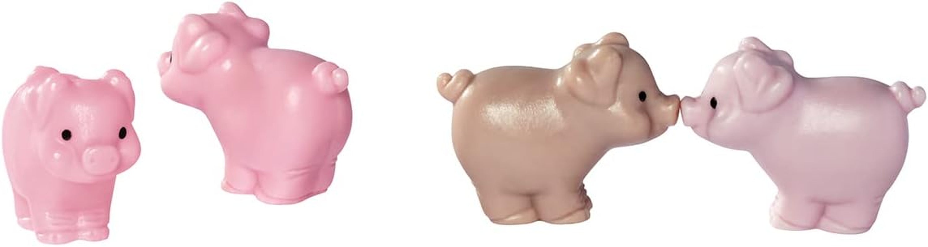 Simba 105733598 - Evi Love Baby Pigs, Puppe mit süßer Latzhose und Vier Babyschweinen, mit Ępfel, Trinkflasche und Gehege, 12cm Spielpuppe, ab 3 Jahren