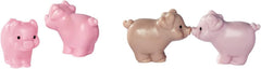 Simba 105733598 - Evi Love Baby Pigs, Puppe mit süßer Latzhose und Vier Babyschweinen, mit Ępfel, Trinkflasche und Gehege, 12cm Spielpuppe, ab 3 Jahren