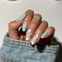 Lakier UV do paznokci Semilac Hybrid 495 Mint Glacier 7 ml