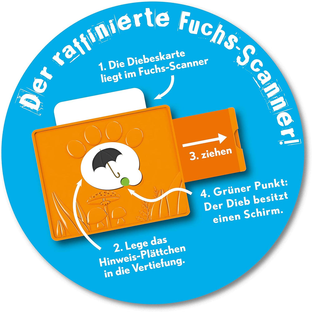 Game Factory 646255 Verfuxt, gra detektywistyczna dla dzieci w wieku 6+, gra dla dzieci