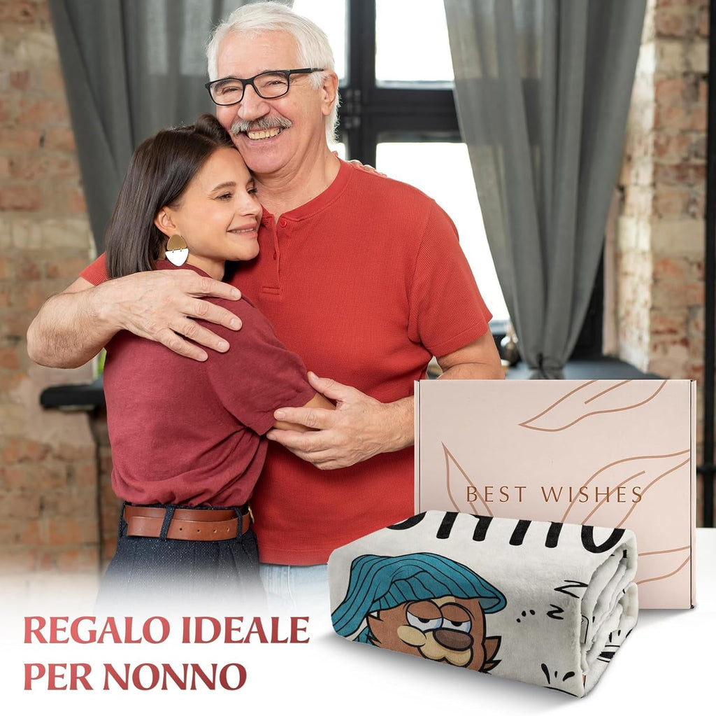 Masuecoin cadou bunic, cadou bunic ziua de naștere, idei de cadouri pentru bunic, 50 Ã- 60 inch flanel pături, cadou pentru bunic, cadou pentru bunic Crăciun. Paturi si Cuverturi musaecoin