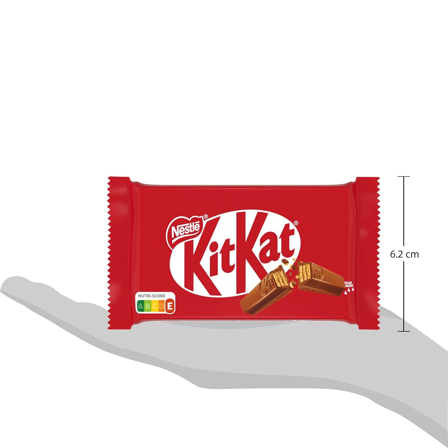 Nestlé KitKat Klasyczne batoniki czekoladowe Chrupiące batoniki waflowe z mlecznej czekolady 24 opakowania (24 x 41,5 g)