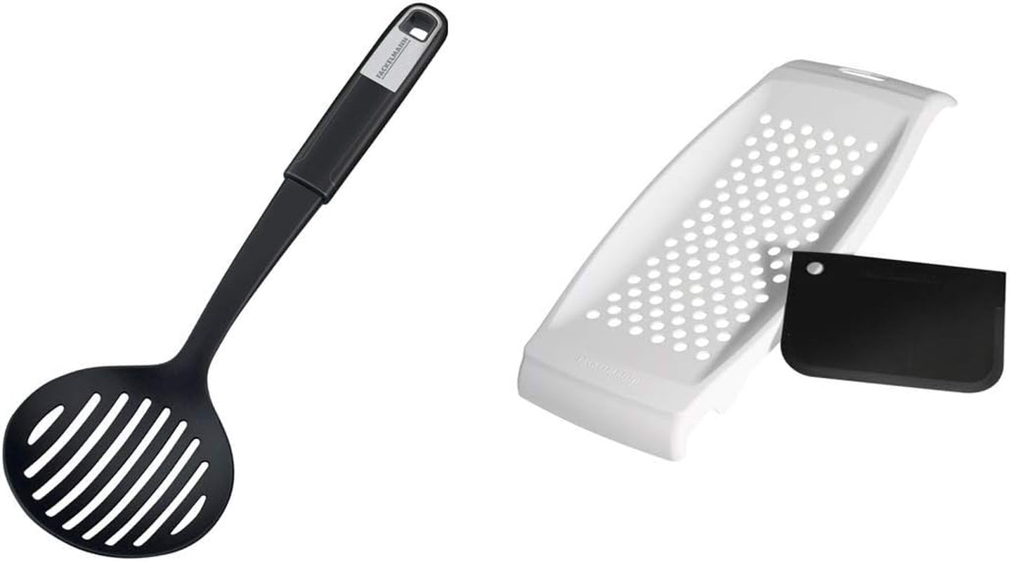 Tarki spaetzlowe Fackelmann ze skrobaczką do ciasta Obieraczka Naty Shop Zestaw 2 sztuki