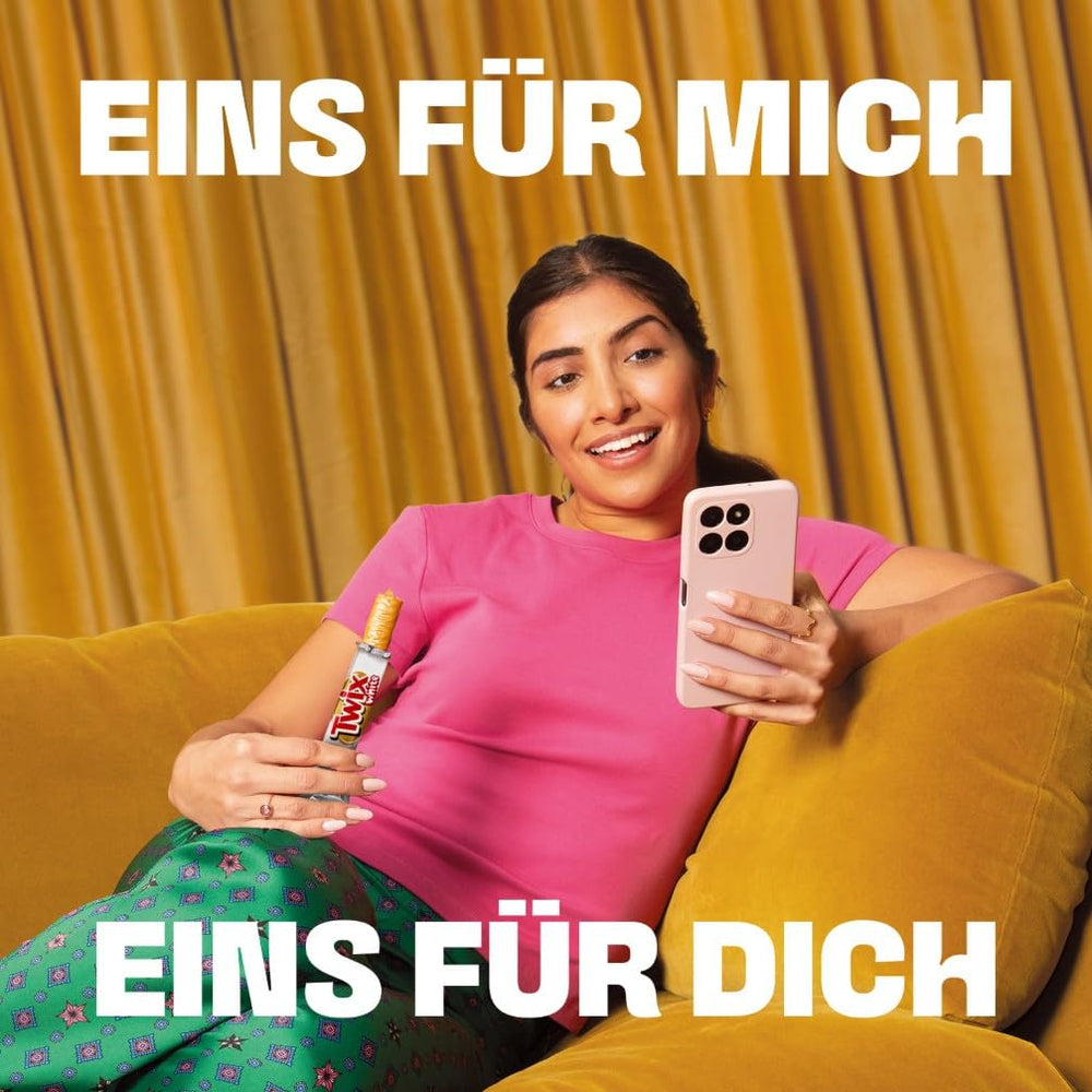 Twix tabliczki białej czekolady; karmel, ciastka, biała czekolada; wielokrotne opakowanie czekoladek; 5 batonów (5 x 46 g)