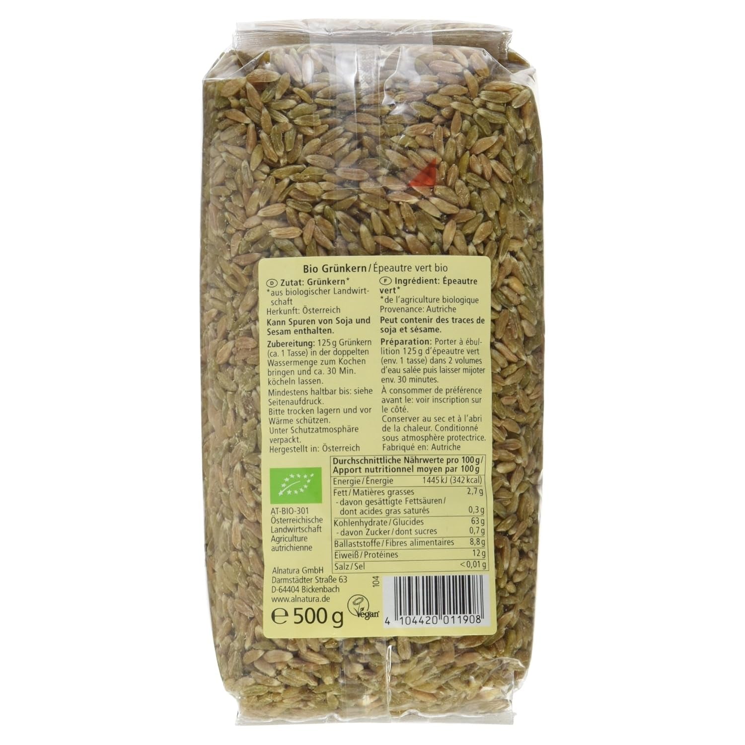 Ekologiczny likier zielony, 500g