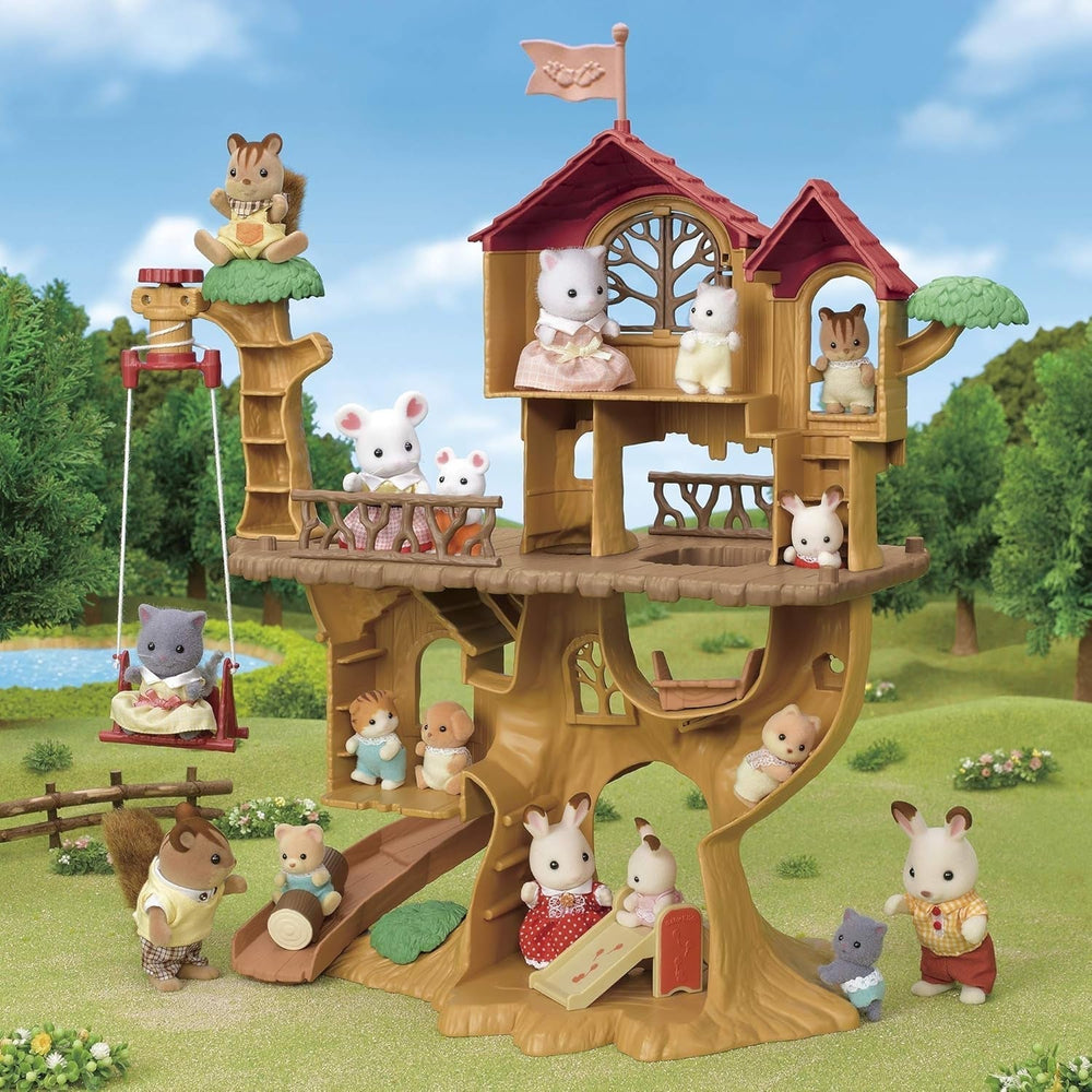 Sylvanian Families 5494 Przygoda Domek na drzewie - Zestaw domek dla lalek Domki dla lalek Naty Shop