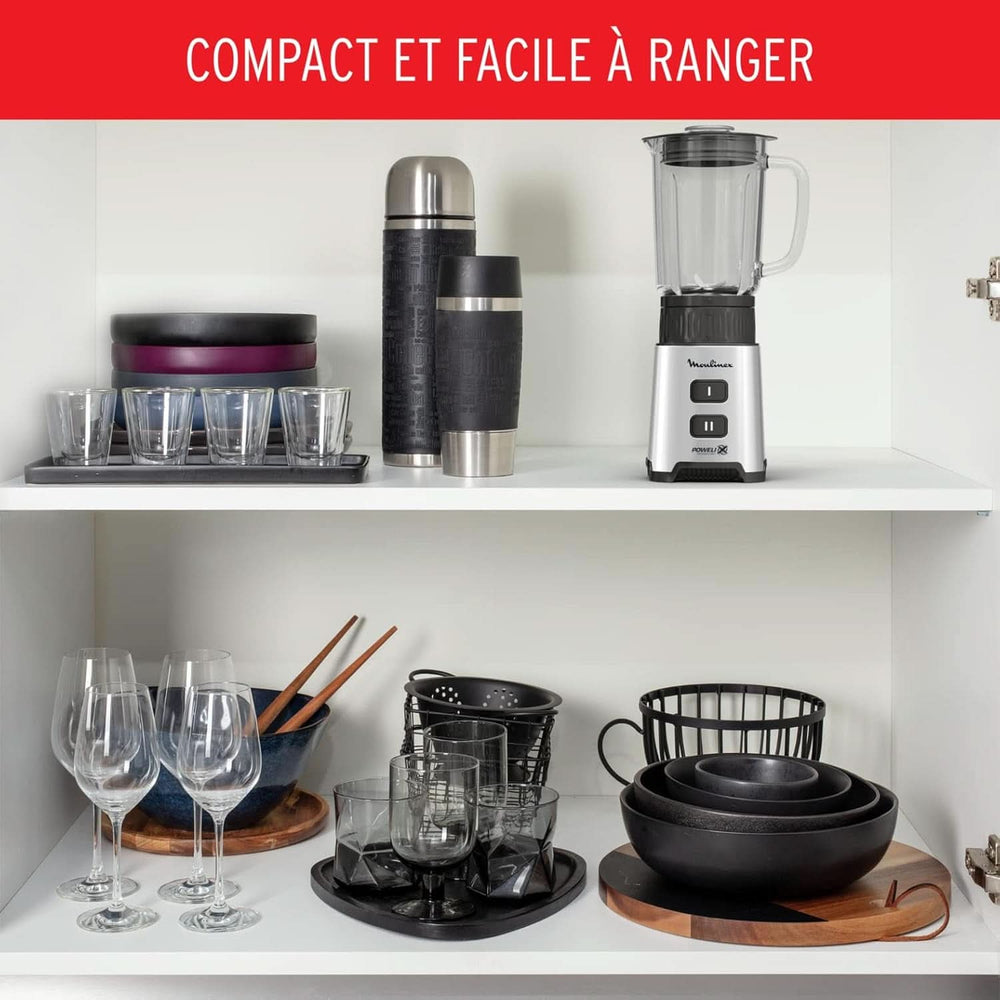 Blender Pulseo LM17GD, 400 W, 4 ostrza, 700 ml, pojemnik przenośny 600 ml Kuchnia Naty Shop