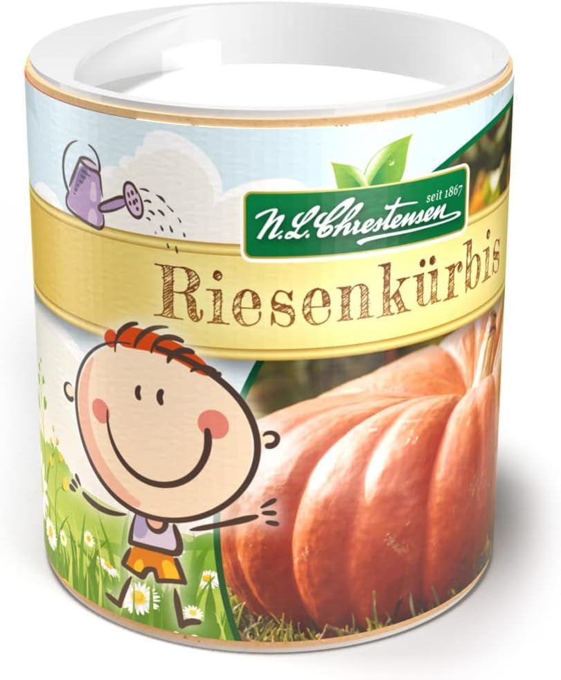 Nasiona nagietka Chrestensen Colourful Mix - Nasiona bez zapylenia 30g na ok. 25m² - Shaker dla dzieci w ogrodzie