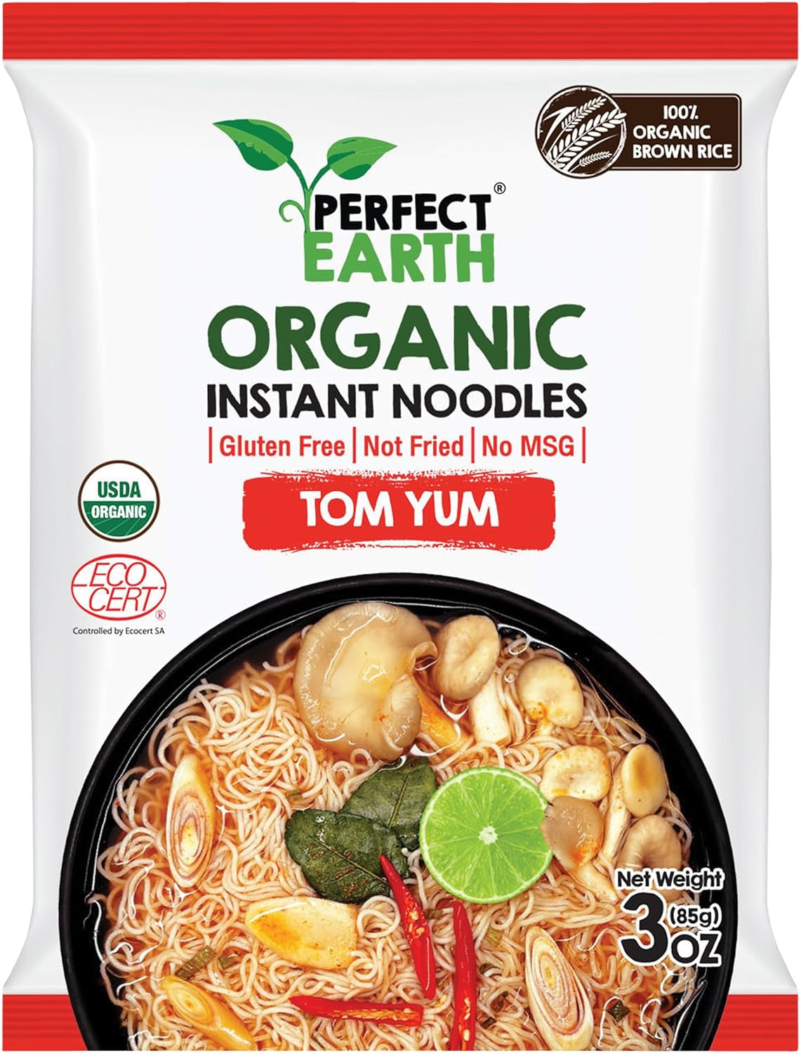 Organiczny makaron błyskawiczny Tom Yum - 1 x 85g