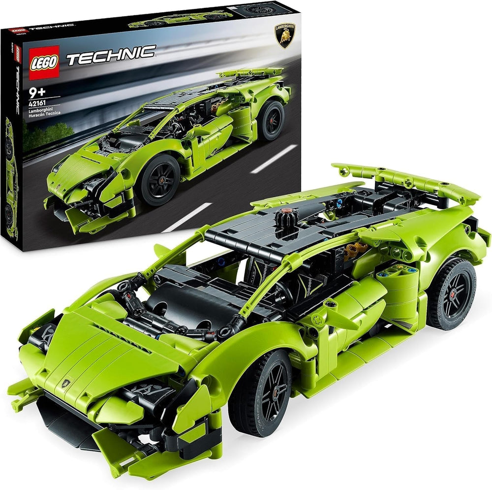 LEGO 42161 Technic Lamborghini Huracán Tecnica Zabawkowy model samochodu Zestaw do budowania samochodów wyścigowych dla dzieci Chłopcy Dziewczęta Kolekcja dla fanów sportów motorowych Zestawy upominkowe do budowania Besuche den LEGO-Store