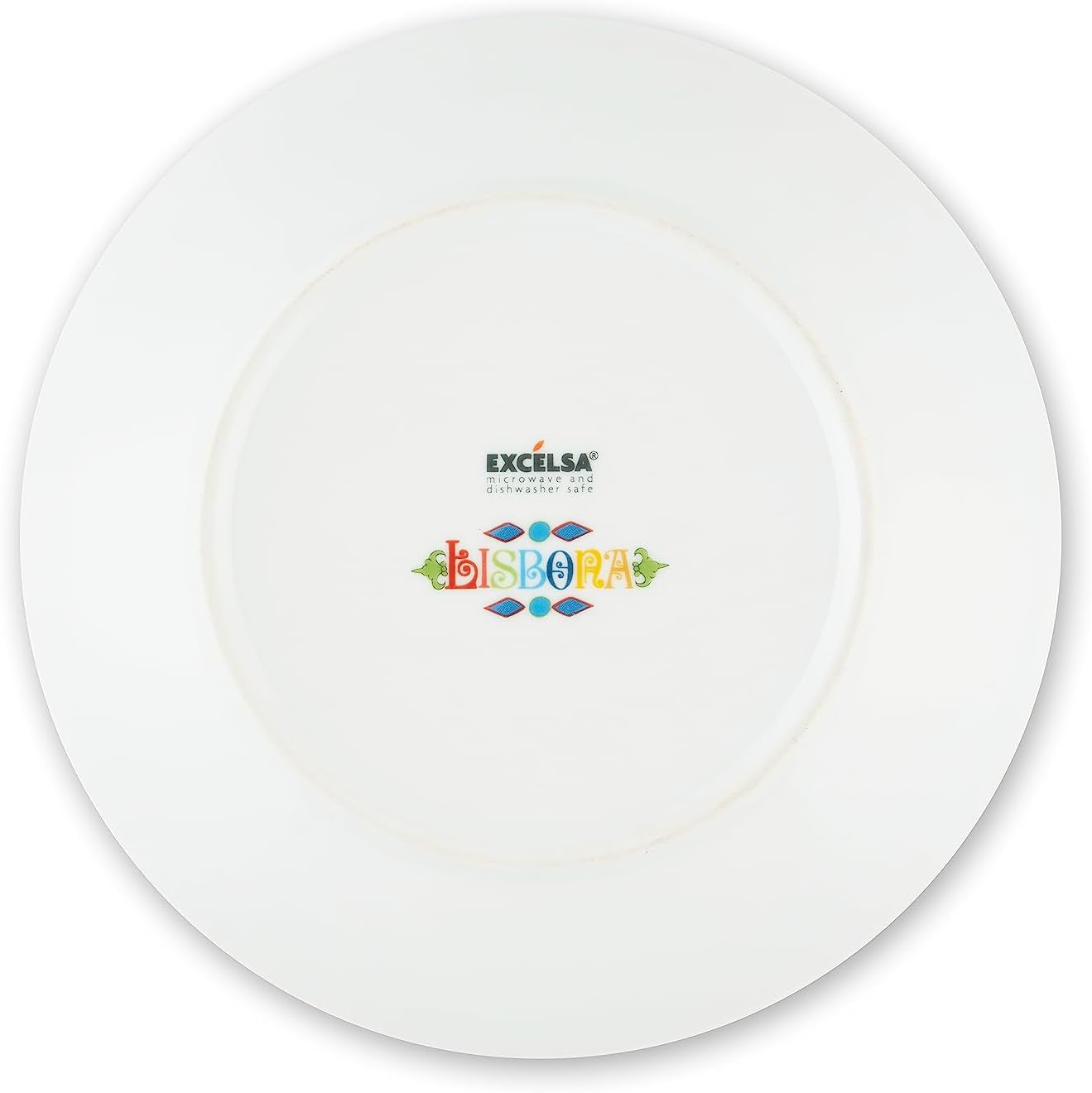 Excelsa Lisbona Tellerservice, 18-teilig, Porzellan und Keramik, mehrfarbig