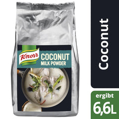 Knorr Kokosmilch Pulver (Mleko w proszku aus 20 frischen Kokosnüssen, ergibt 6,6 litra Kokosmilch) 1er Pack (1 x 1 kg)