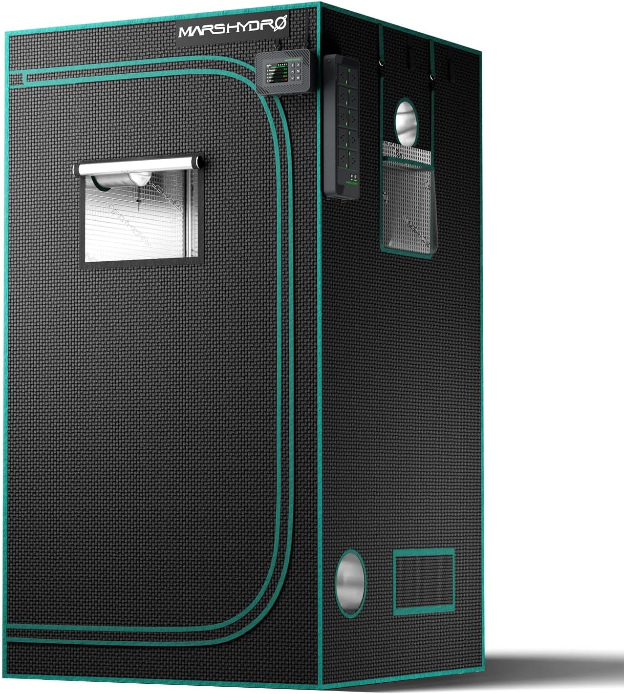Namiot do uprawy MARS HYDRO 60x60x140cm, namiot do uprawy w pomieszczeniach, odblaskowe namioty do uprawy z mylaru do hydroponiki, zdejmowana taca dolna do przestrzeni do uprawy roślin