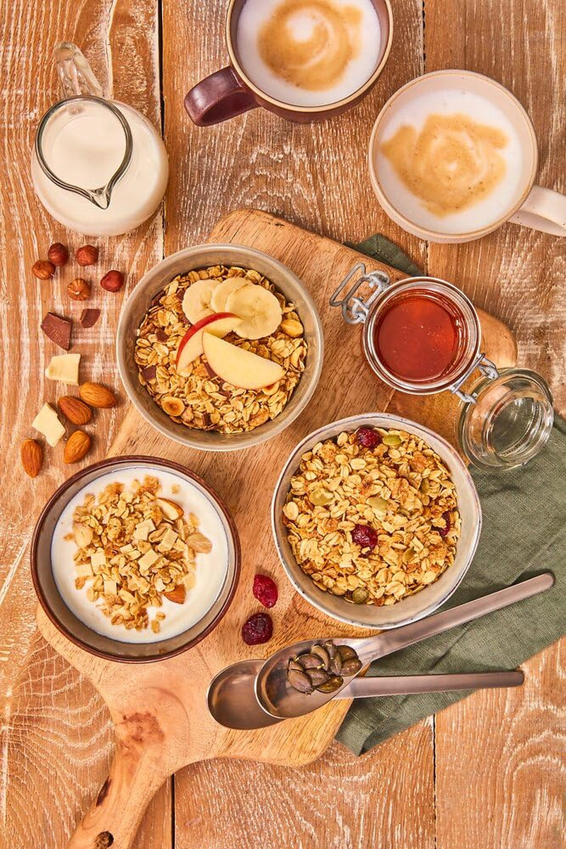 Dr. Oetker Vitalis Tostowe musli z żurawiną i pestkami dyni: Tostowe musli z suszoną żurawiną, opakowanie 8 sztuk (8 x 501g)