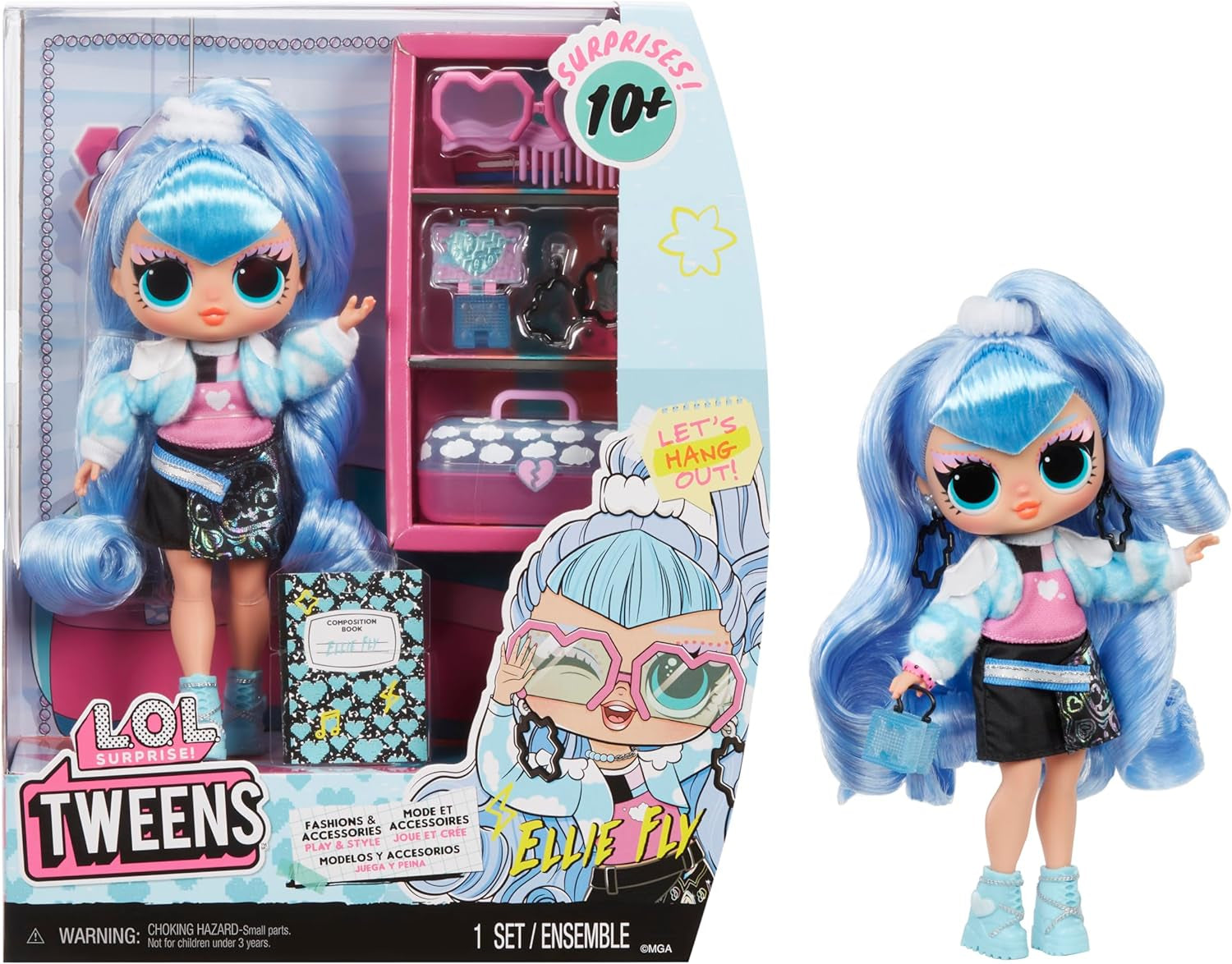 L.O.L. Surprise! Tweens Core Doll - Freshest - Enthält 1 Modepuppe mit Outfit und Accessoires, 4 zum Sammeln, Frischeste