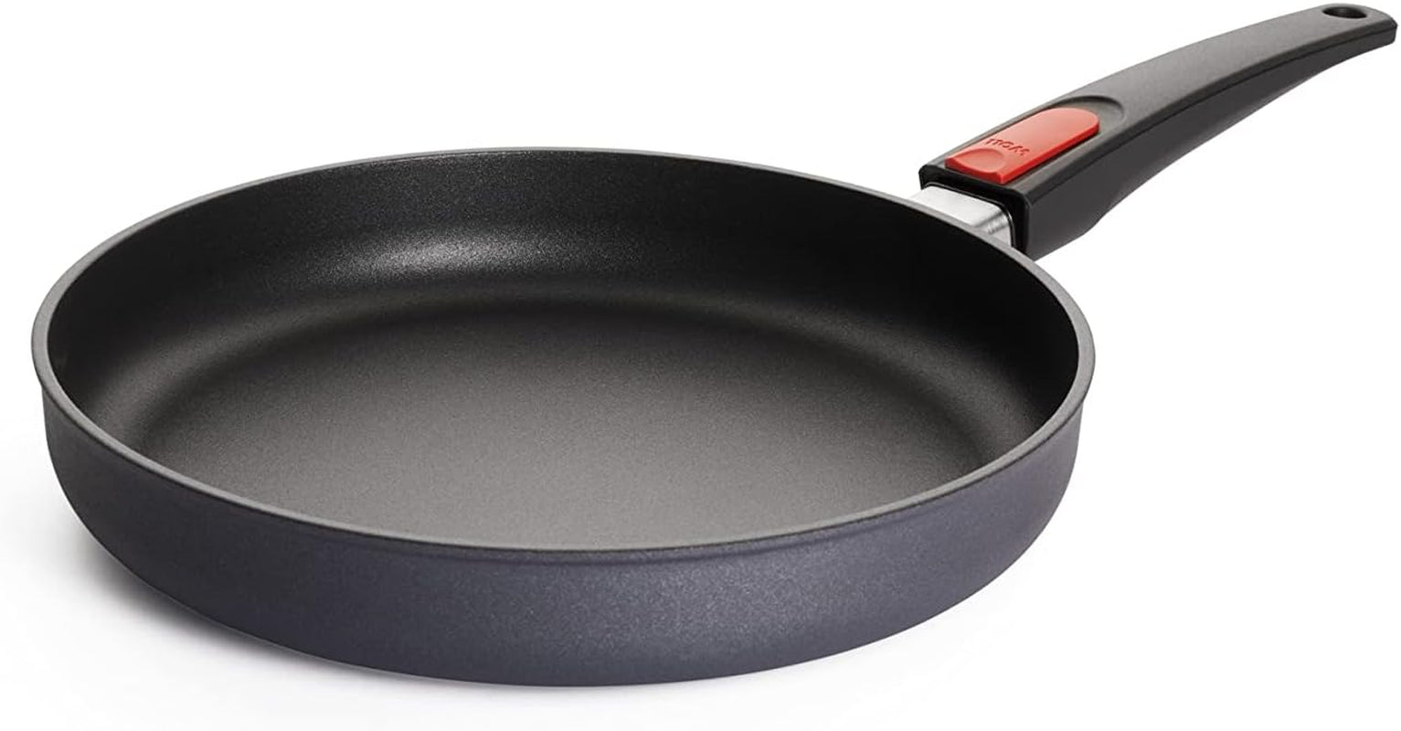 Woll Diamond Lite tigaie plată - Inducție -, Ø 20 Cm, 5 Cm înălțime, Cu mâner detașabil - Potrivit pentru toate tipurile de plită, Aluminiu turnat, Acoperire antiaderentă Oale si Tigai Naty Shop Ø 26 Cm