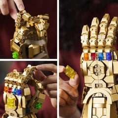 LEGO 76191 Marvel Super Heroes Rękawica Nieskończoności Rękawica Avengers Thanos Zestaw do budowania modeli dla dorosłych Fan Item Prezent dla mężczyzn Kobiety Her Him Zestawy do budowania Besuche w sklepie LEGO