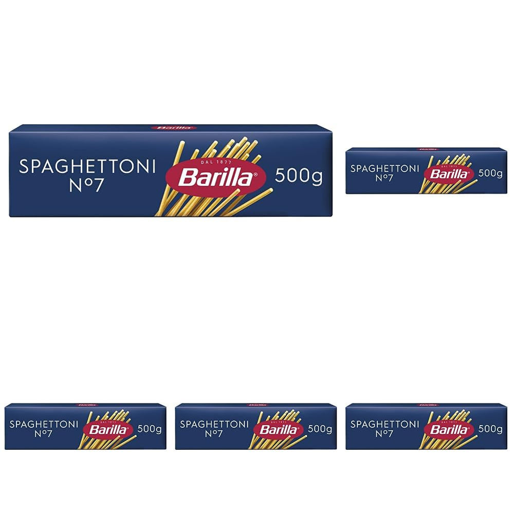 Barilla Classic Spaghetti nr 7 makaron z pszenicy durum, zawsze al dente (1 x 500 g)