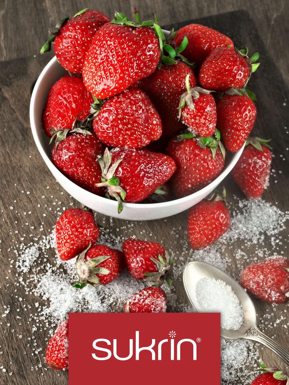 Sukrin Erytrytol, naturalna alternatywa cukru bez kalorii, 1 opakowanie, 500 gramów Słodziki Naty Shop