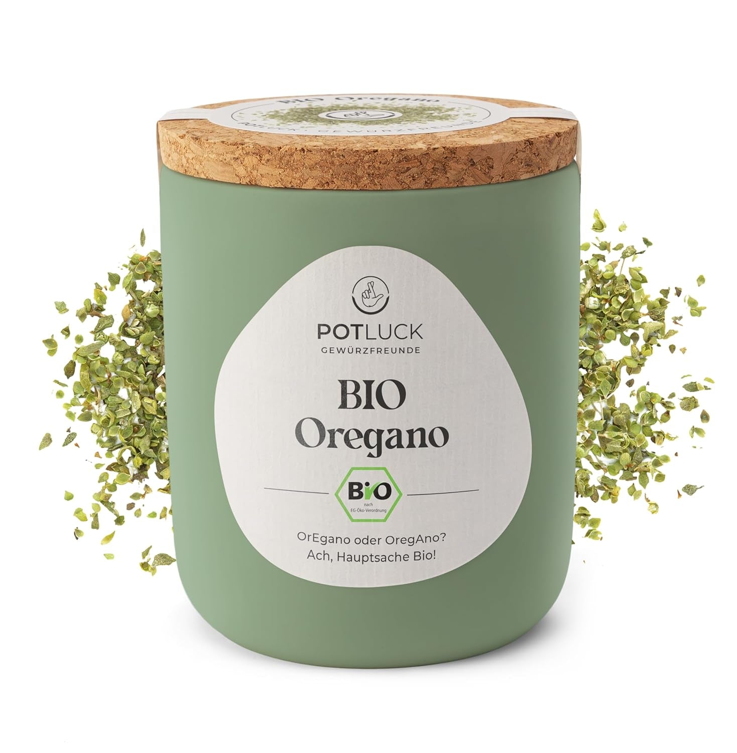 Potluk | Bio Sizilianisches Zitronensalz | Gewürzsalz für Fisch, Meeresfrüchte, Gemüse, Sałatki i Sosy | 140g w Keramiktopf