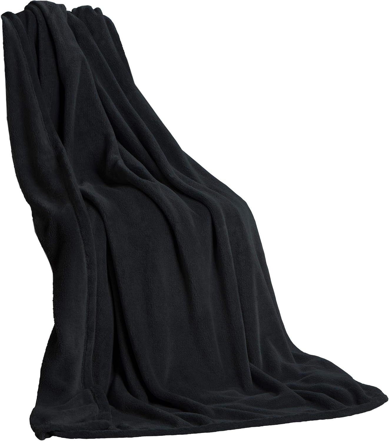 Puszysty koc Celinatex 150 x 200 cm Bordeaux koc sofa kanapa miękki koc gwiazdki Polar z mikrofibry Oeko-Tex Moonlight Łóżka i narzuty Besuche den CelinaTex-Store Czarny 200 x 220 cm