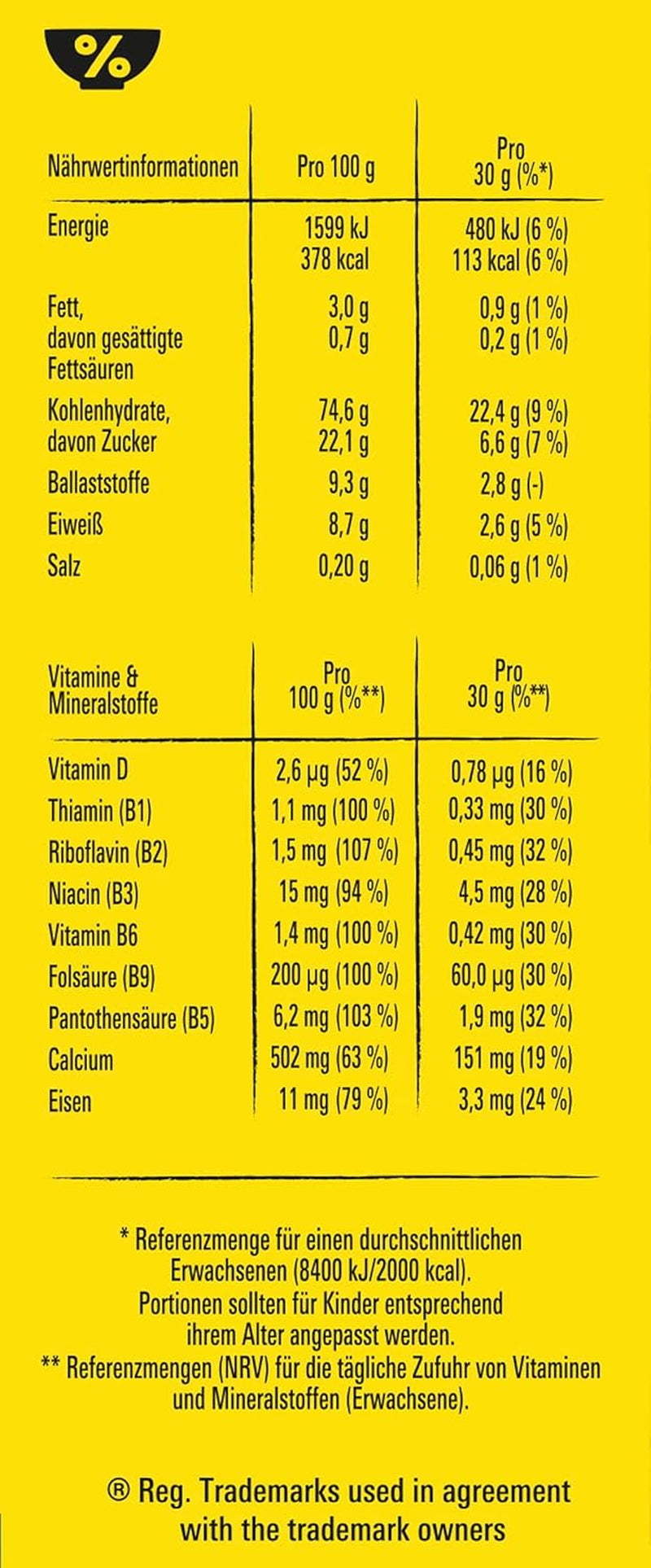 Nesquik Nestlé Nesquik Crunchy Breakfast, Płatki śniadaniowe z czekoladą i pełnymi ziarnami, 1 opakowanie (1 x 330g)
