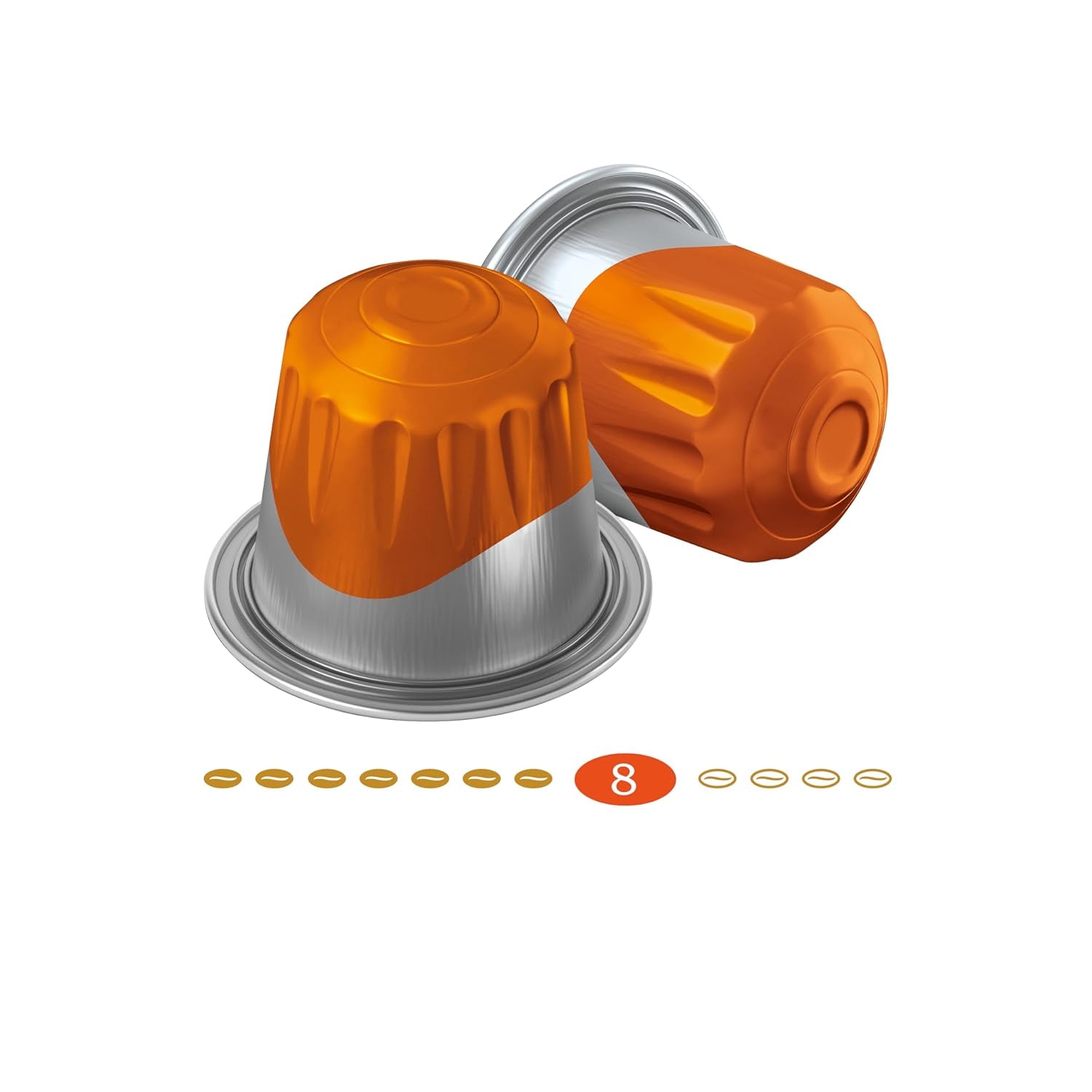 Jacobs Kaffeekapseln Guten Morgen XL Intense, Intensität 8/12, 10 x 20 Getränke, Nespresso* kompatible Kaffee Kapseln, 200 Kapseln