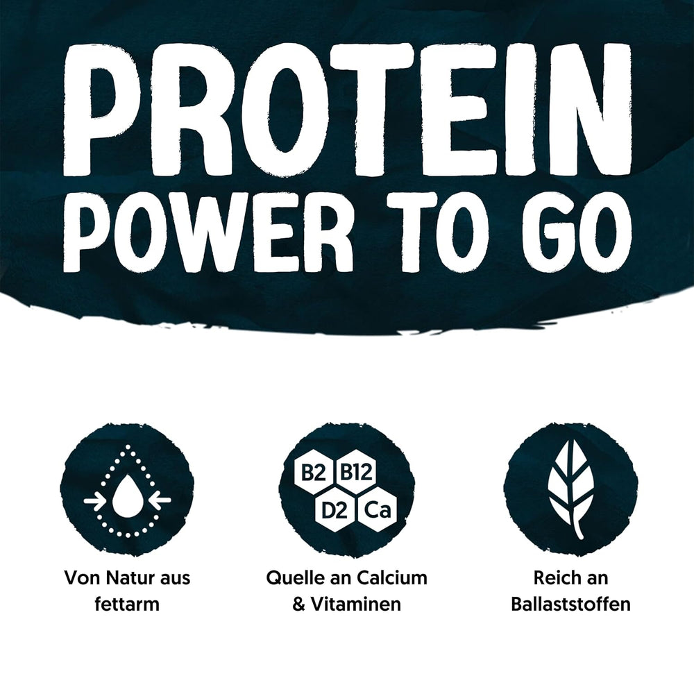 Alpro Proteindrink Schokoladengeschmack – Vegan und milchfrei – Ohne Süßstoffe – Von Natur aus lactosefrei – Reich an Balaststoffen, Calcium und Vitaminen – 15 x 250 ml – Haltbar